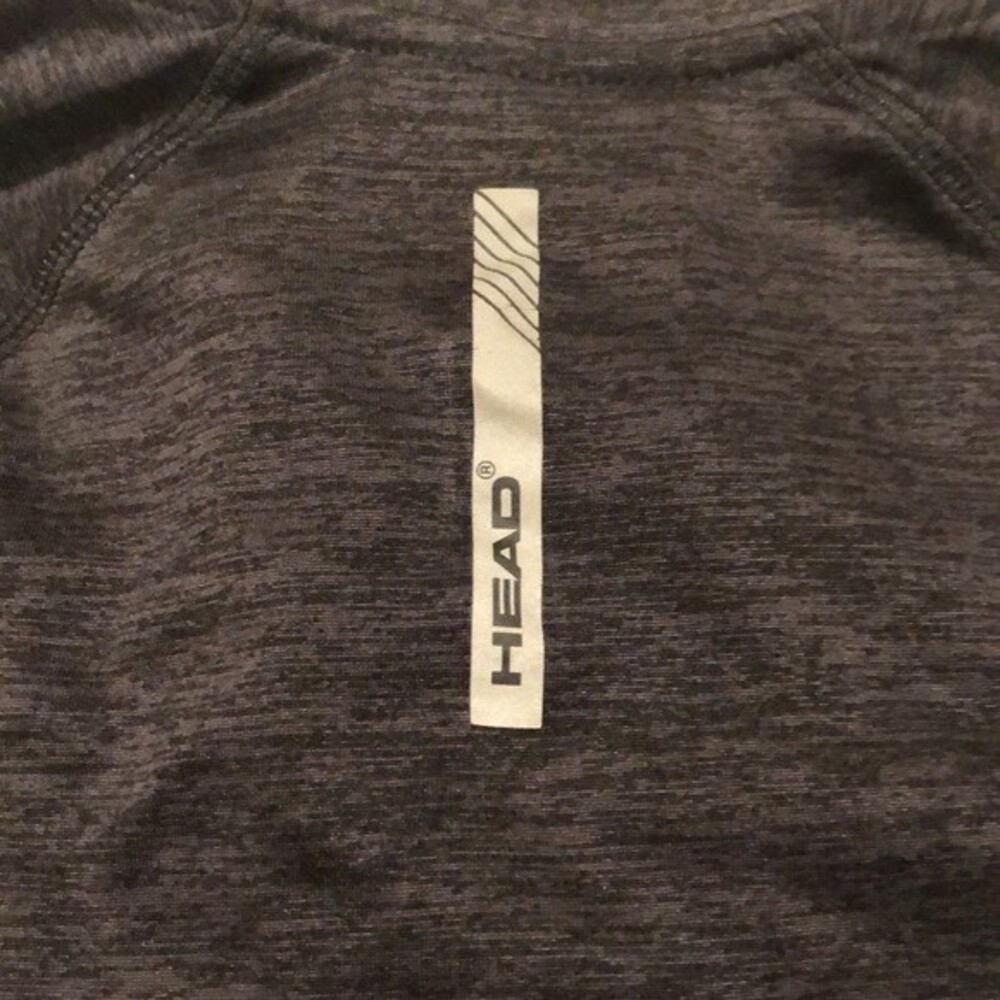 Head Grey Half Zip Pullover Size XS - Picture 6 of 9